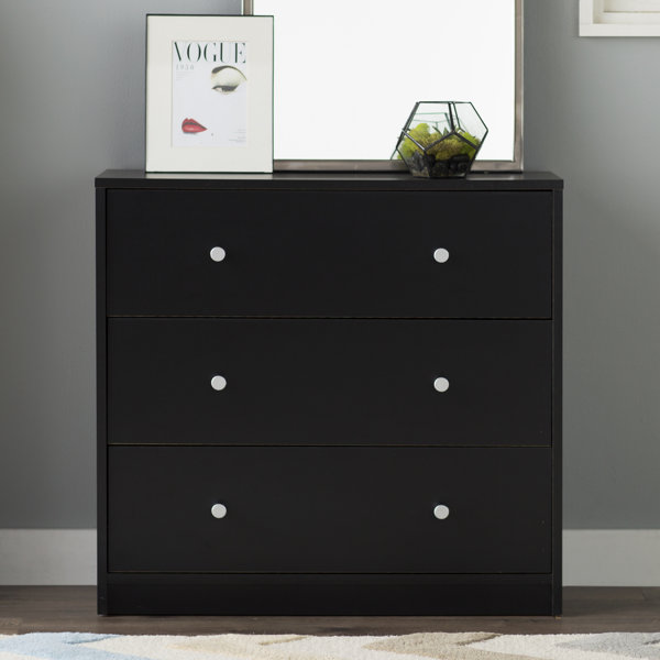 Zipcode Design™ Guilford 3 Drawer Dresser & Reviews Wayfair
